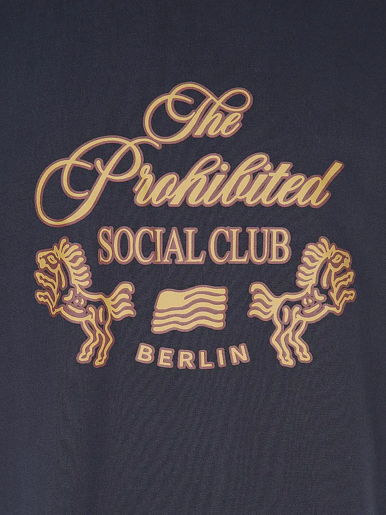 PROHIBITED | T-Shirt CLOUBHOUSE HOUSE | Dunkelblau