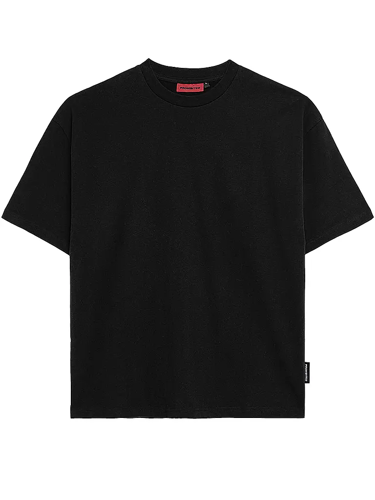 PROHIBITED | T-Shirt Oversized Fit | schwarz
