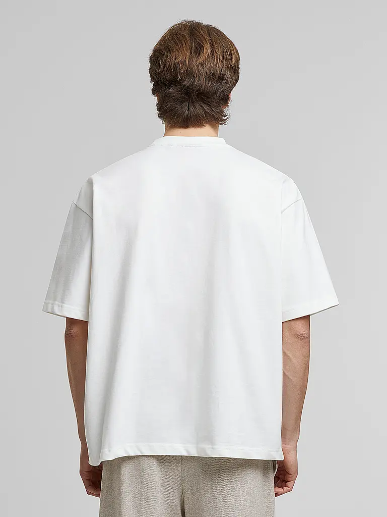 PROHIBITED | T-Shirt Oversized Fit | weiss