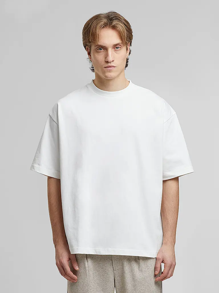 PROHIBITED | T-Shirt Oversized Fit | weiss