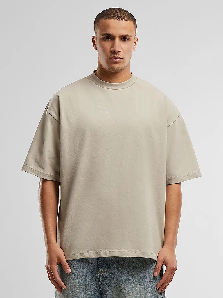 PROHIBITED | T-Shirt Oversized Fit | beige