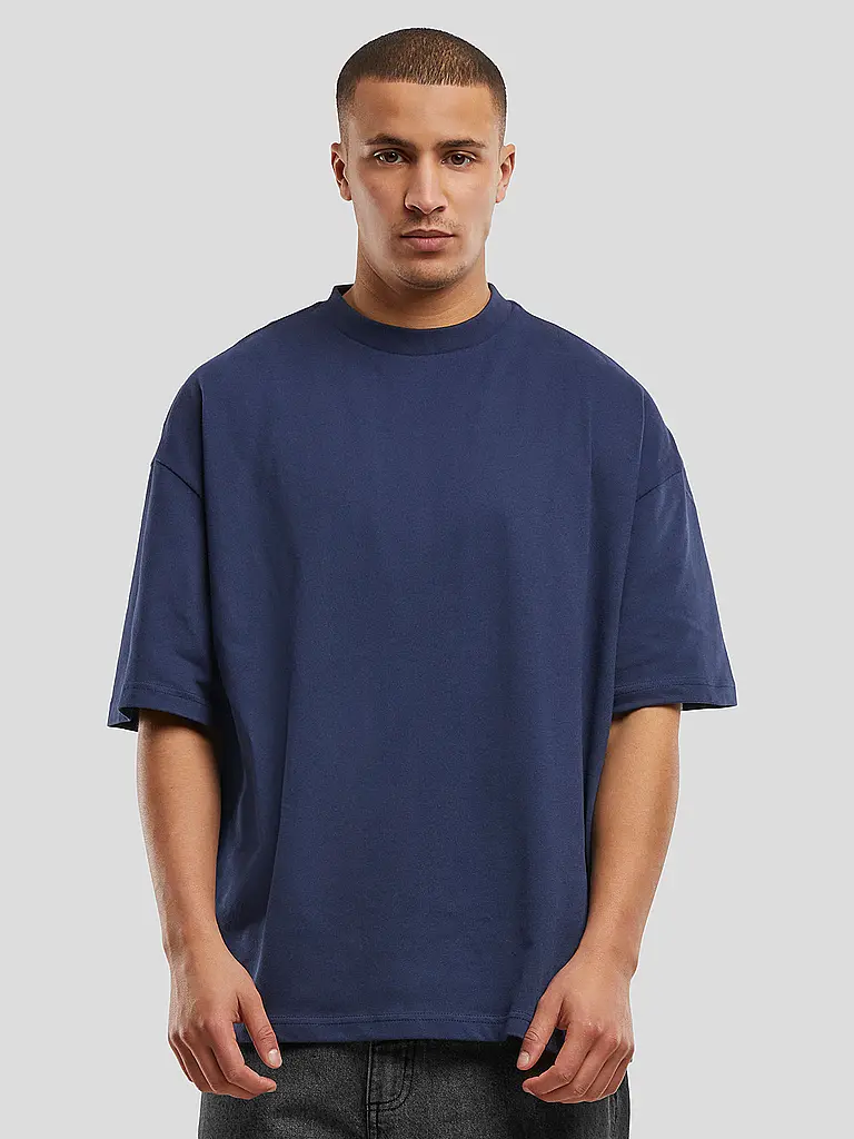PROHIBITED | T-Shirt Oversized Fit | dunkelblau