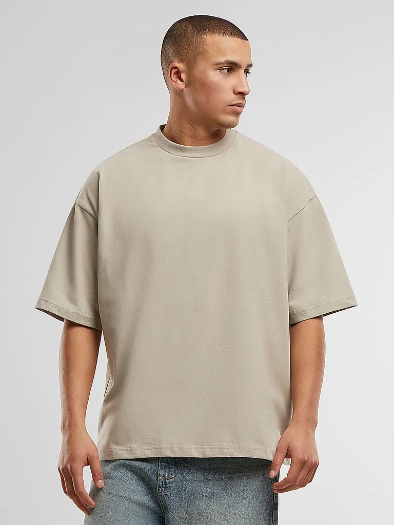 PROHIBITED | T-Shirt Oversized Fit | beige