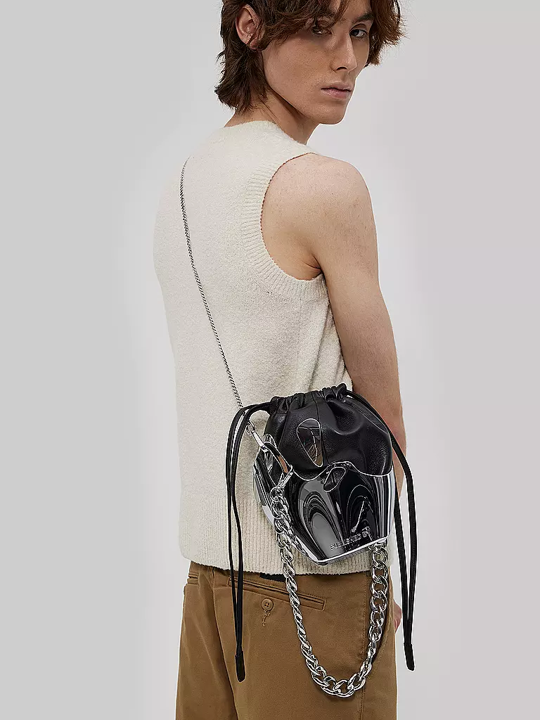 PUBLISHED BY | Ledertasche - Bucket Bag | schwarz