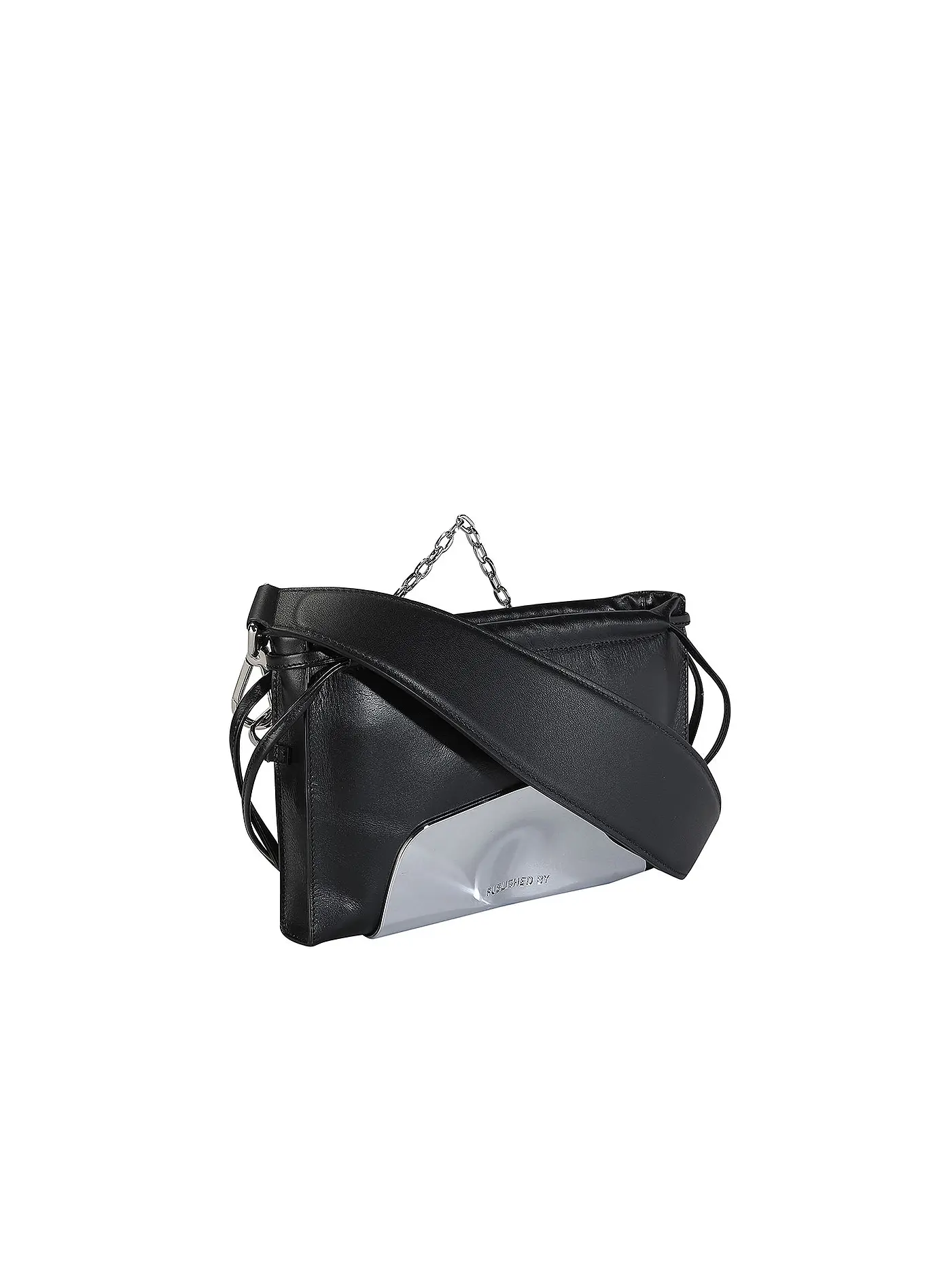 PUBLISHED BY | Ledertasche - Umhängetasche | schwarz