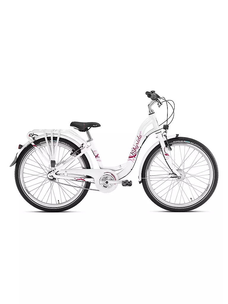 PUKY | Jugendfahrrad 24-7 Alu Light Skyride (Weiss) 4864 | weiß