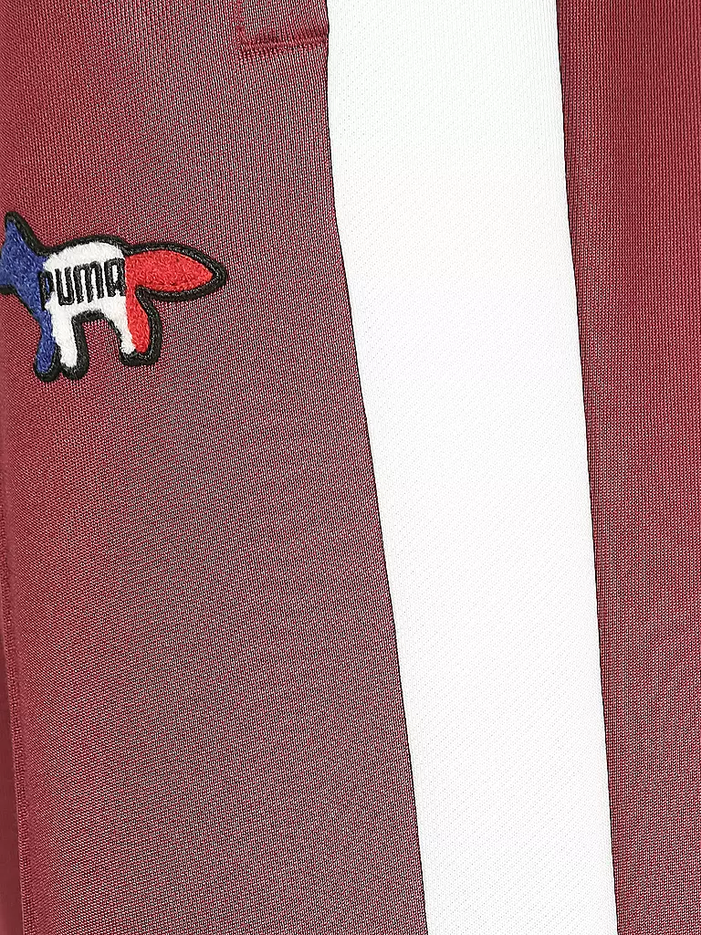 PUMA | Jogginghose x Maison Kitsuné  | rot