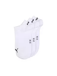 PUMA | Kinder Sneaker Socken 3er Pkg. black | weiss