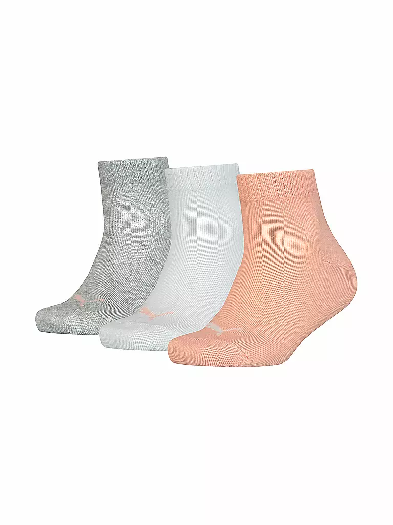 PUMA | Mädchen Sneakersocken 3er Pkg Coral Combo | rosa