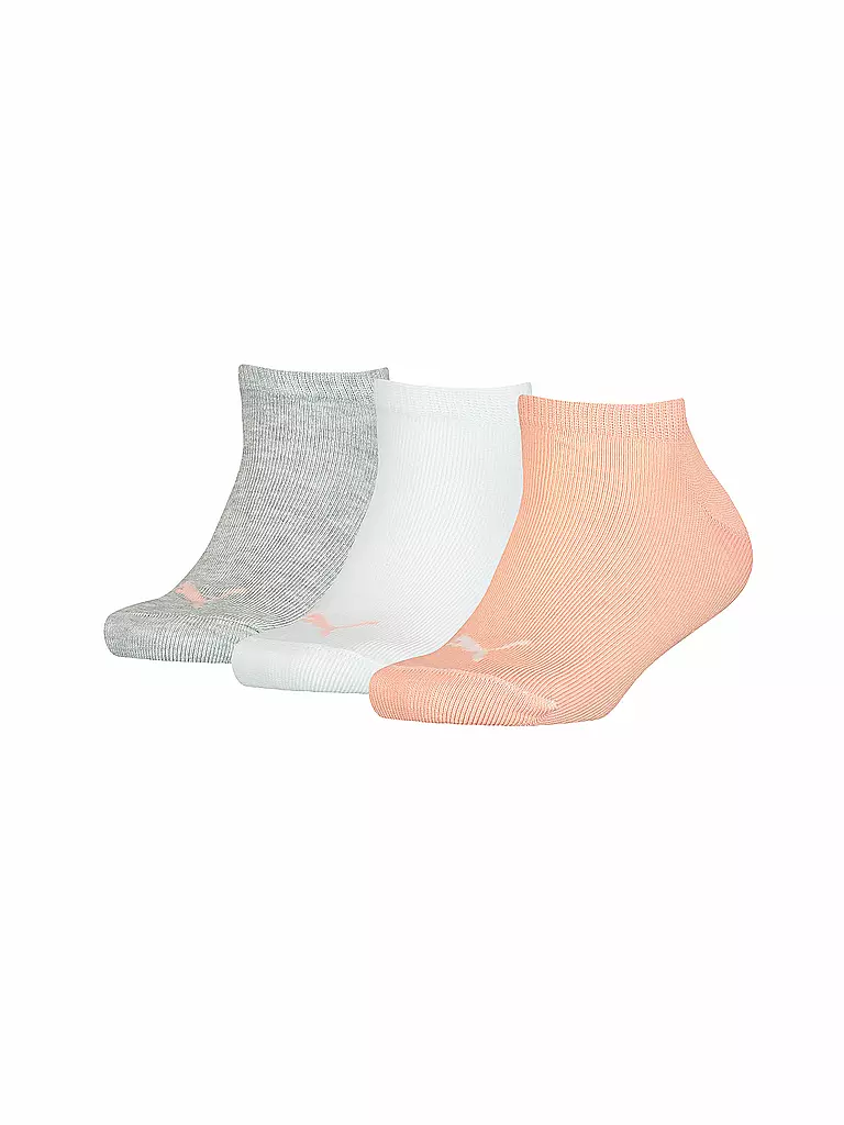 PUMA | Mädchen Sneakersocken 3er Pkg Coral Combo | rosa