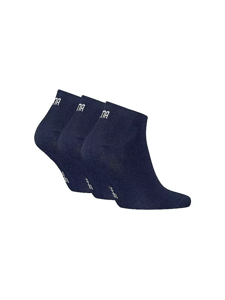 PUMA | Sneaker Socken 3er Pkg navy | schwarz