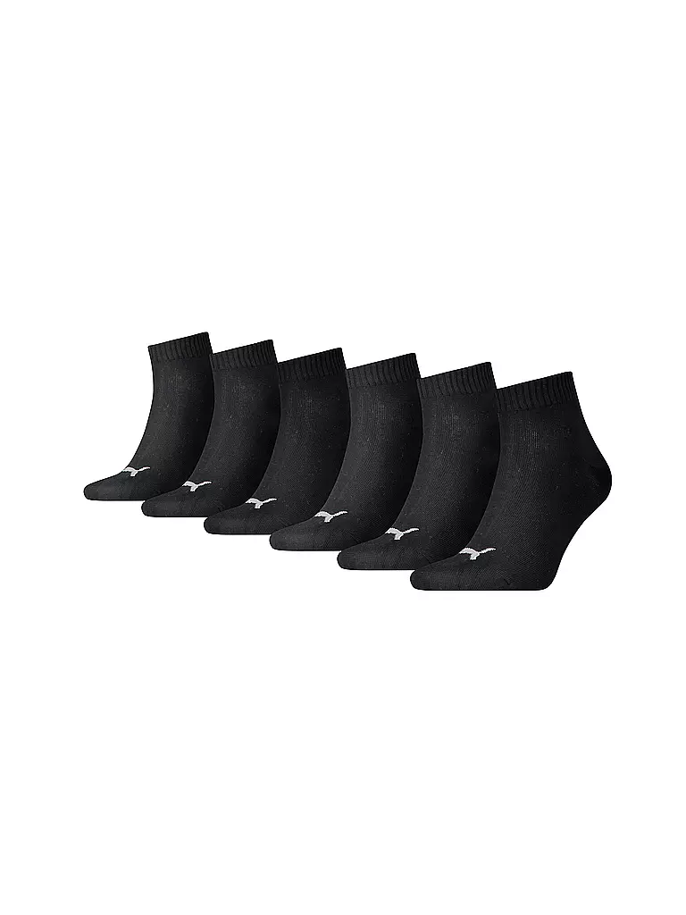 PUMA | Sneaker Socken 6er Pkg. black | schwarz