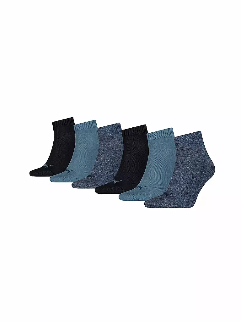 PUMA | Sneaker Socken 6er Pkg. blue combo | blau