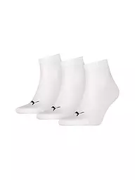 PUMA | Sneakersocken 3-er Pkg. navy grey blue | weiss