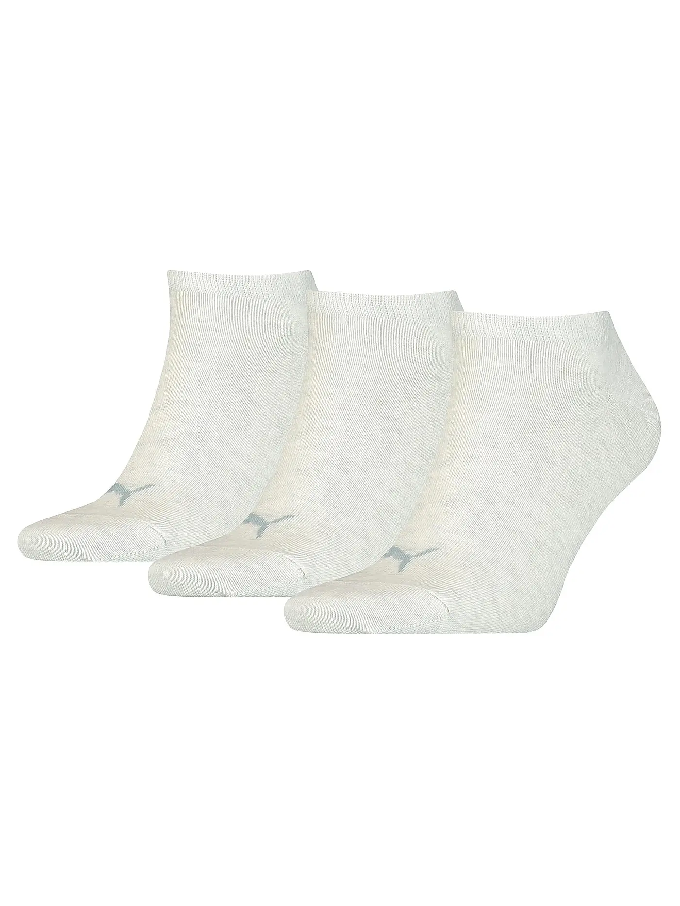 PUMA | Sneakersocken 3-er Pkg.  "Invisible" black | beige