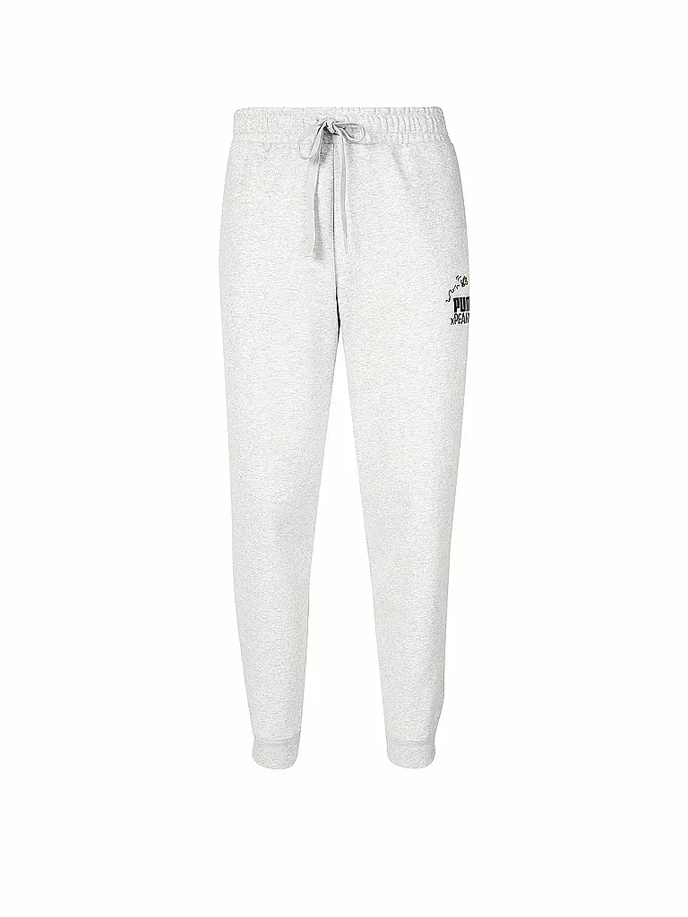 PUMA | x PEANUTS Sweathose Regular Fit  | grau