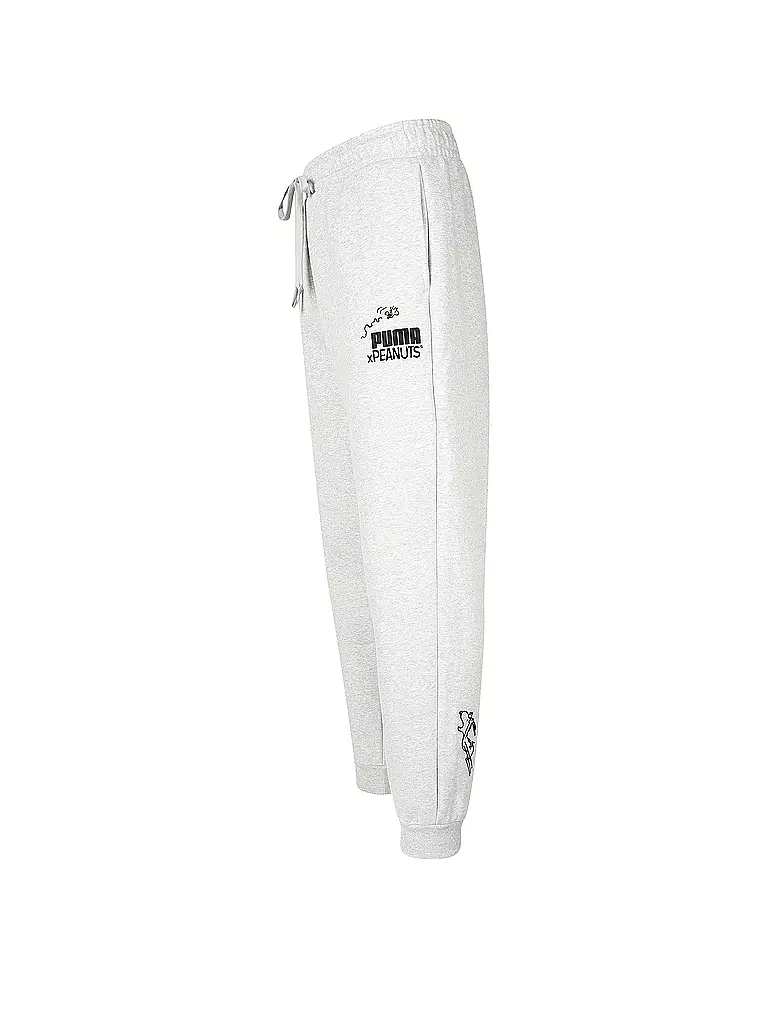 PUMA | x PEANUTS Sweathose Regular Fit  | grau