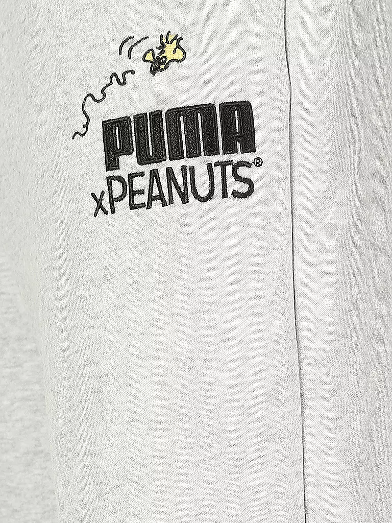 PUMA | x PEANUTS Sweathose Regular Fit  | grau