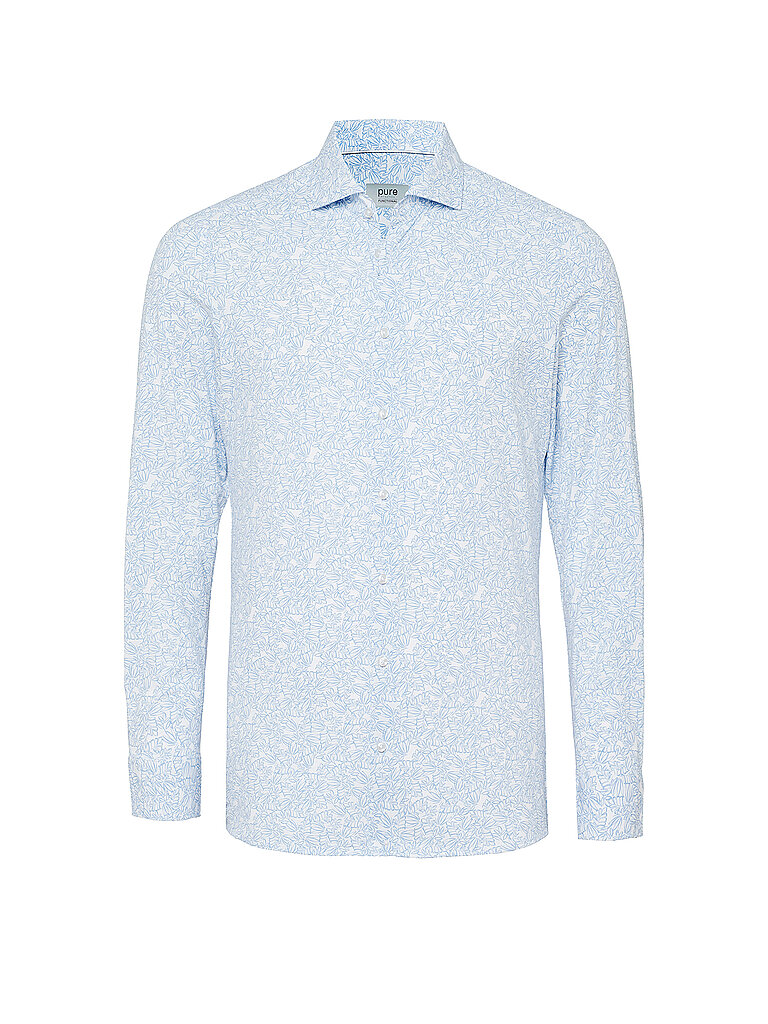 PURE Hemd Slim Fit hellblau | 39