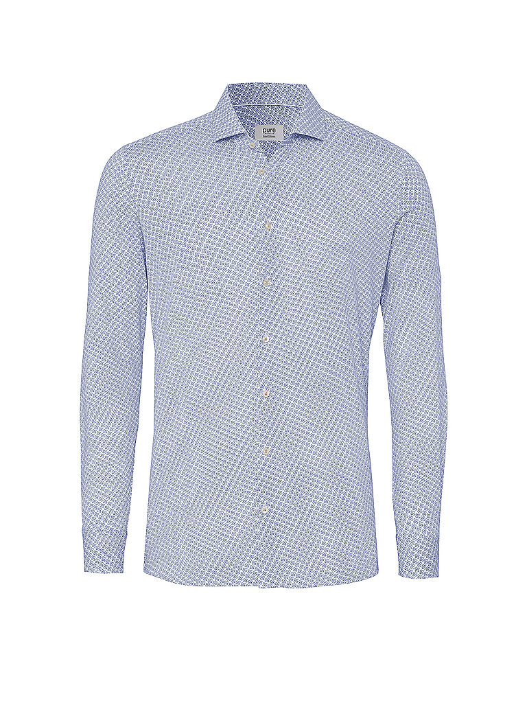 PURE Hemd Slim Fit hellblau | 38