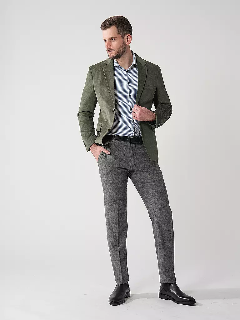 PURE | Business Hemd Slim Fit | blau