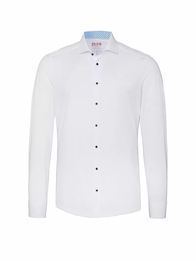 PURE | Businesshemd Slim Fit | weiss