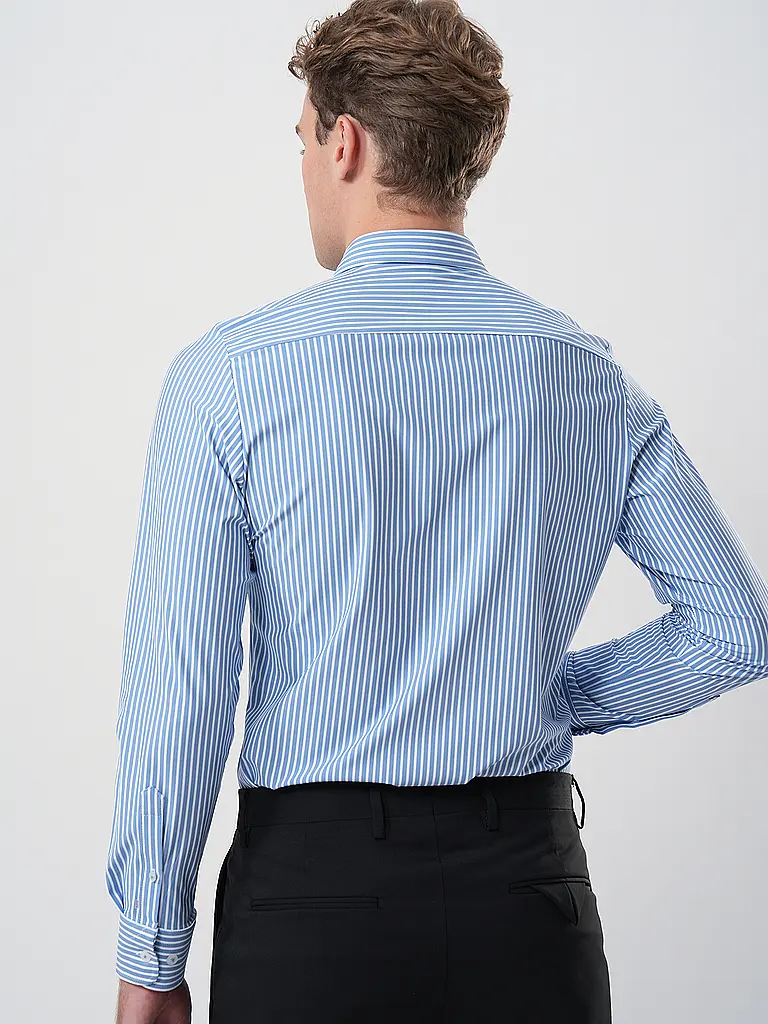 PURE | Hemd Slim Fit  | dunkelblau