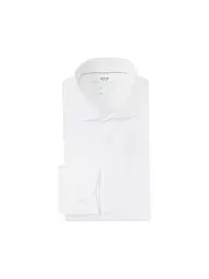PURE | Jerseyhemd Slim Fit  | weiss