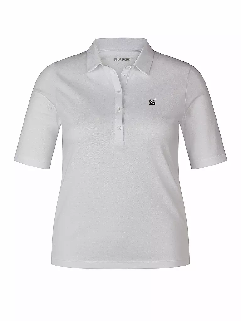 RABE | Poloshirt  | weiss