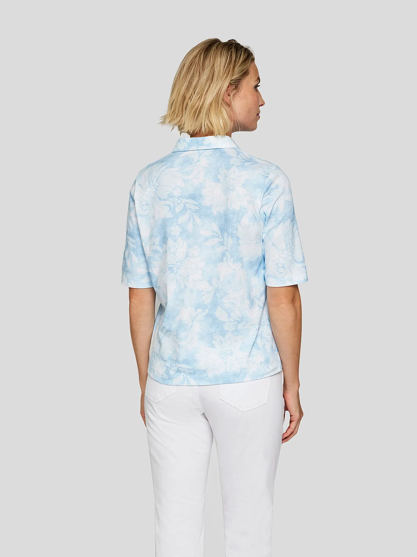 RABE | Poloshirt  | hellblau