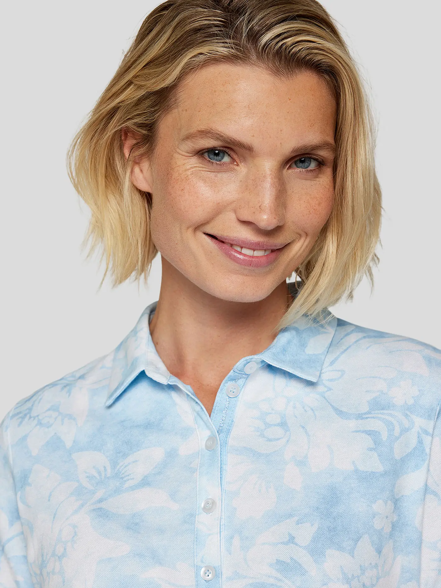RABE | Poloshirt  | hellblau