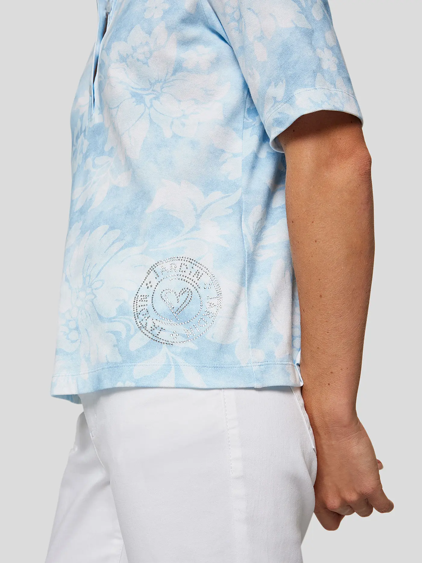 RABE | Poloshirt  | hellblau