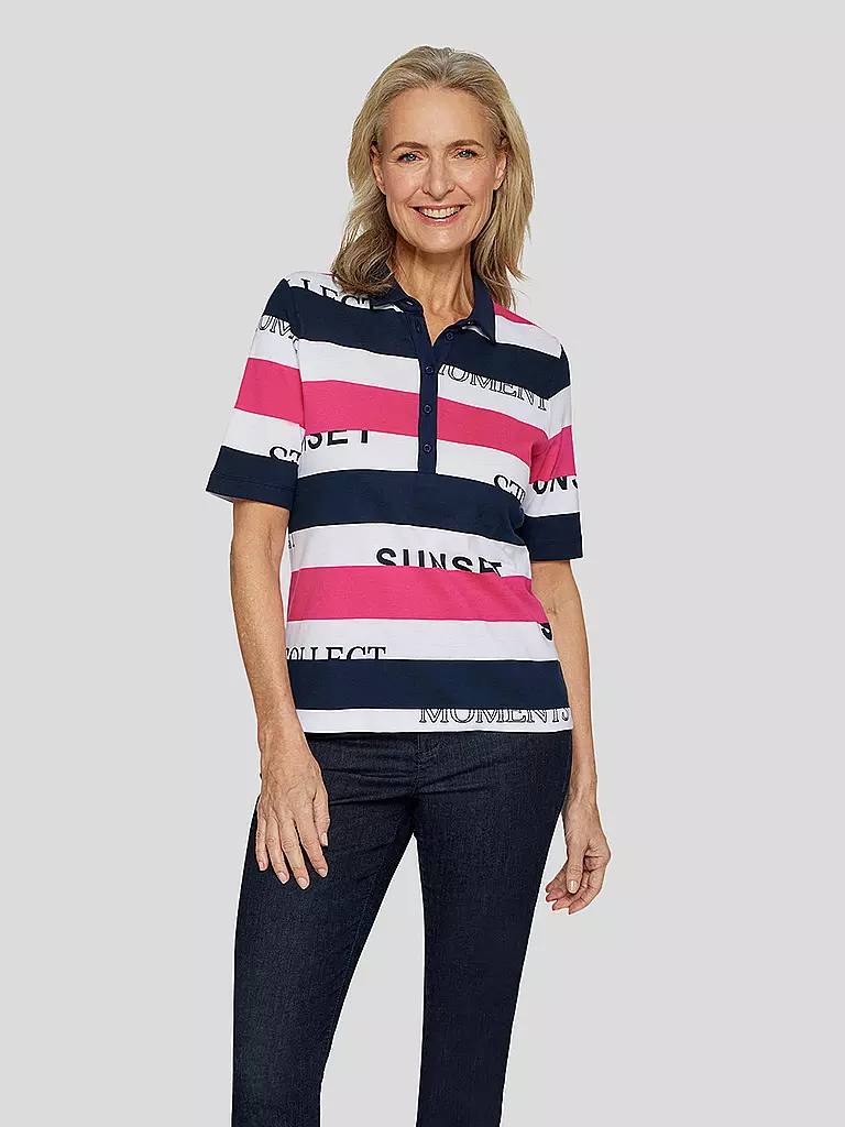 RABE | Poloshirt | blau