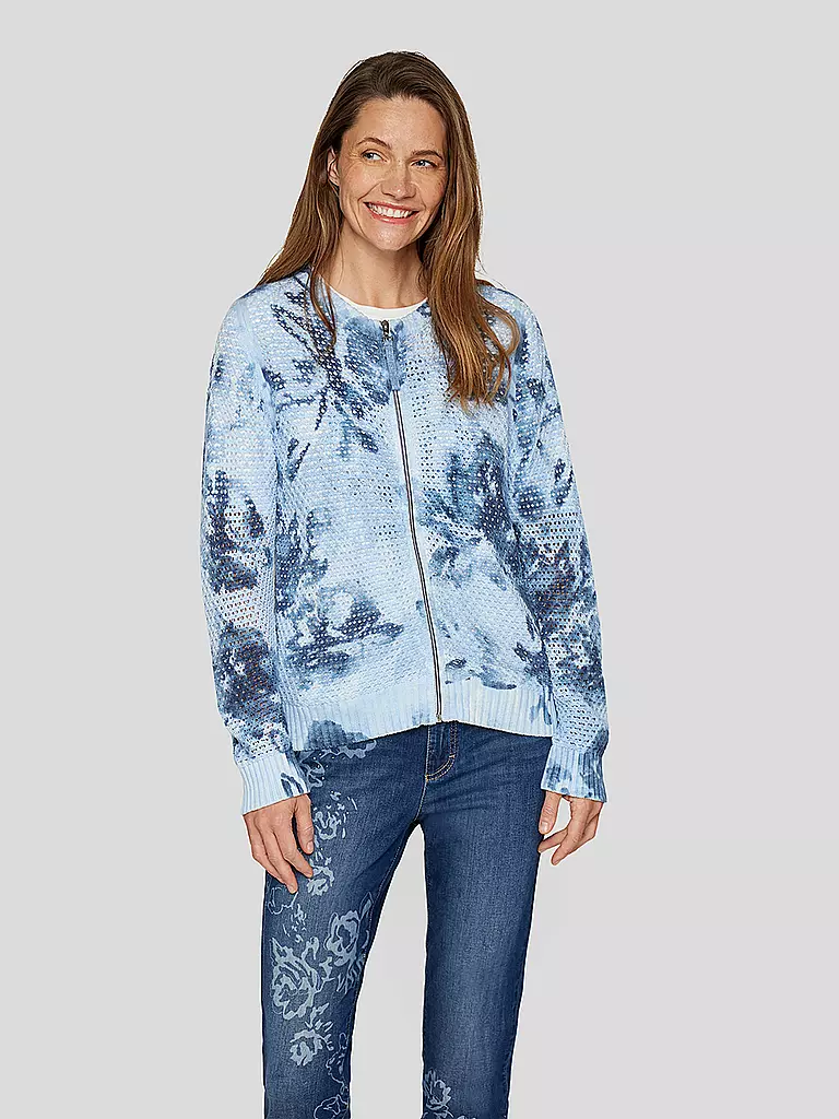 RABE | Strickjacke | blau