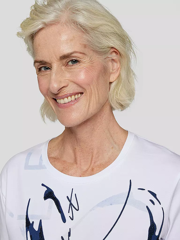 RABE | T-Shirt  | weiss