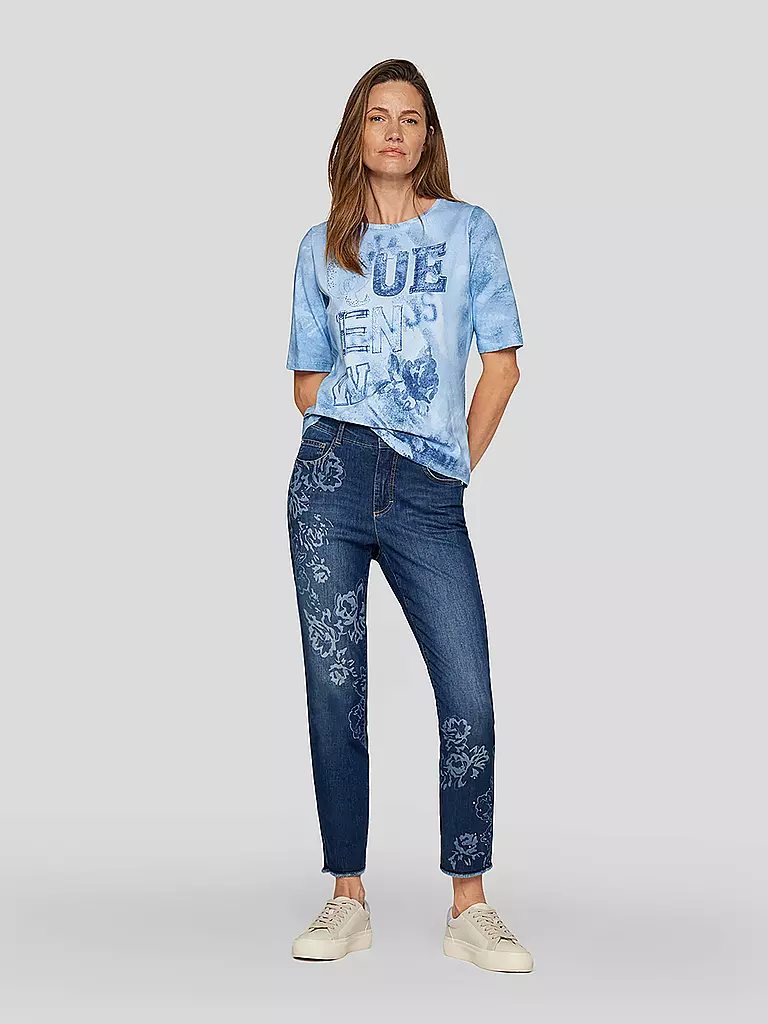 RABE | T-Shirt | dunkelblau
