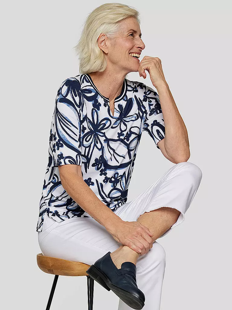 RABE | T-Shirt | dunkelblau