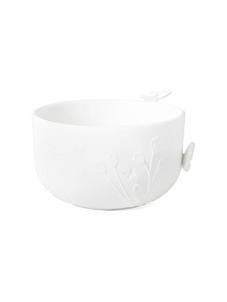 RAEDER | Schale klein SCHMETTERLING 9x5,5cm Weiss
