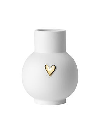 RAEDER | Kugelvase Herz Gold