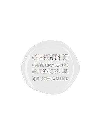 RAEDER | Weihnachtsteller 14cm WEIHNACHTEN IST...