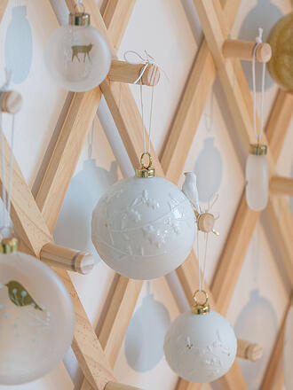 RAEDER | Weinachtskugel 8cm Vogel 