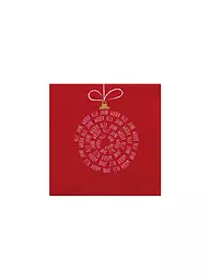 RAEDER | Cocktail Servietten 25x25cm ALLE JAHRE WIEDER | Rot