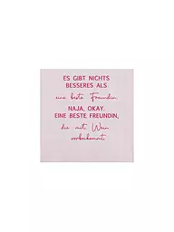 RAEDER | Cocktail Servietten 25x25cm GIBT NICHTS BESSERES... | hellgrau