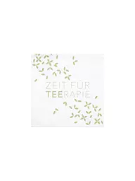 RAEDER | Cocktail Servietten 25x25cm TEERAPIE | weiss