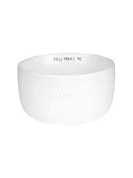 RAEDER | DINING Breakfast Schale You make me happy 13,5cm | weiss
