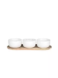 RAEDER | DINING Breakfast Schalen Set Gemeinsam schmeckts am Besten | Weiss