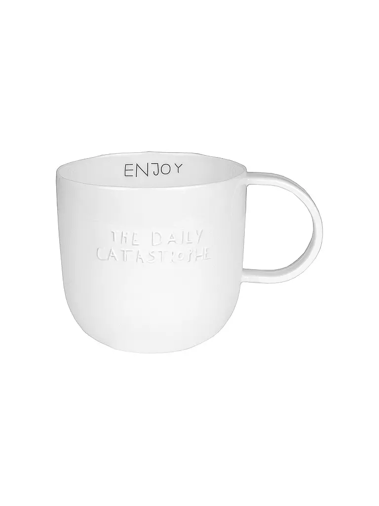 RAEDER | DINING Breakfast Tasse Enjoy the daily ... 300ml | weiss