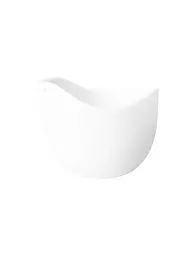 RAEDER | Eierbecher SCHALENTIER Henne 6,4x4,5x5cm Early Bird | weiss