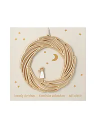 RAEDER | Festtagsornament 8cm Fröhliche Weihnachten  | Gold