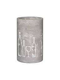 RAEDER | Flaschenkühler aus Beton 21cm "Any Time" | grau